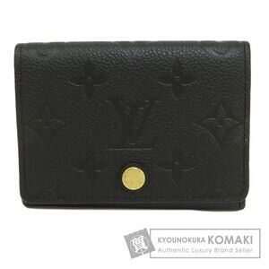 Louis Vuitton Envelope Carte Wallet de Visite Leather Wallet